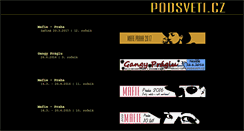 Desktop Screenshot of podsveti.cz